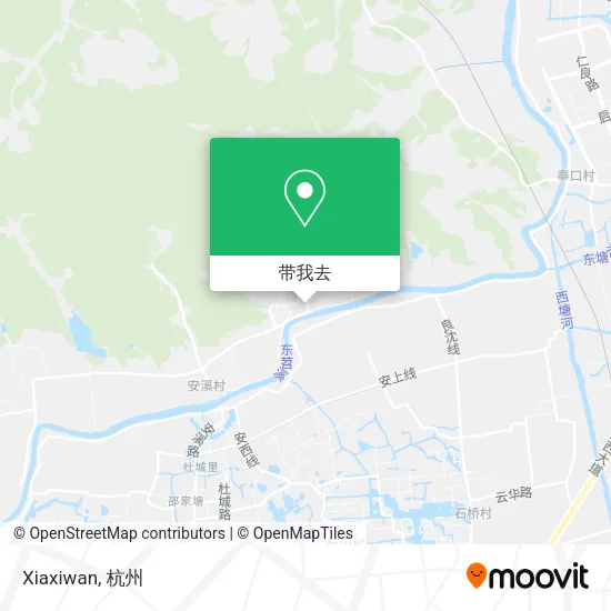 Xiaxiwan地图