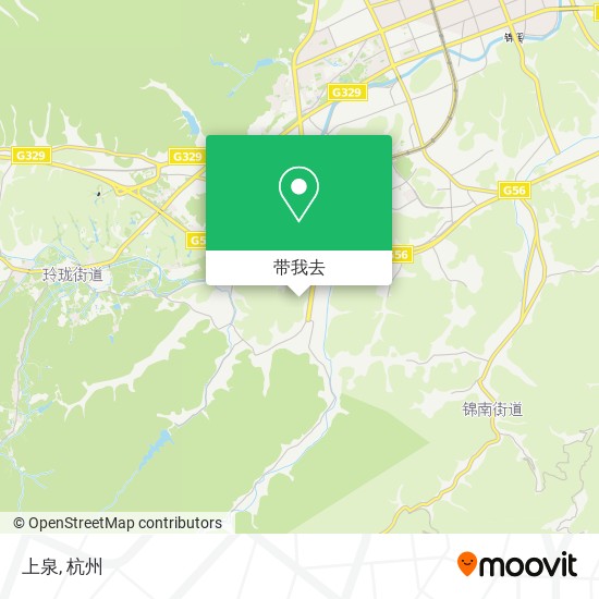 上泉地图