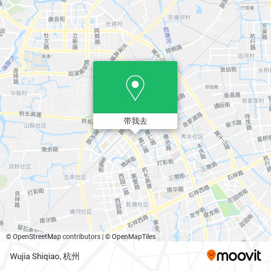 Wujia Shiqiao地图