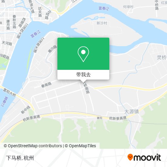 下马桥地图