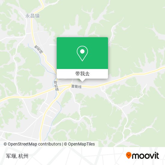 军堰地图