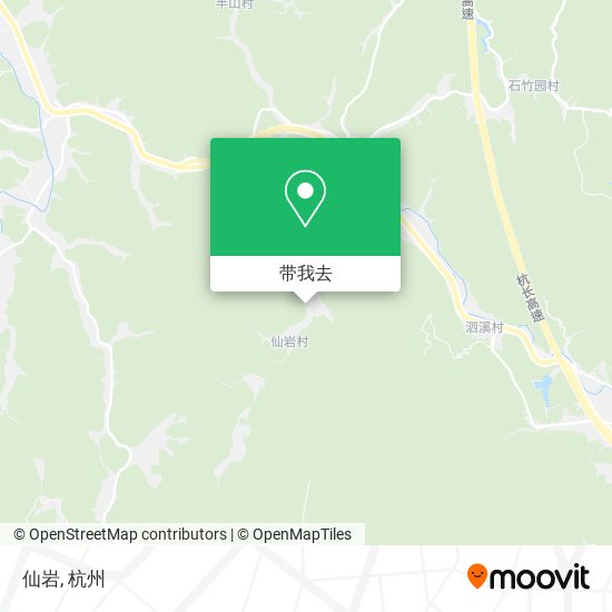仙岩地图