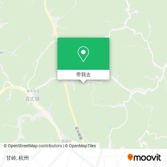 甘岭地图