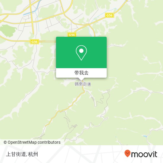 上甘街道地图