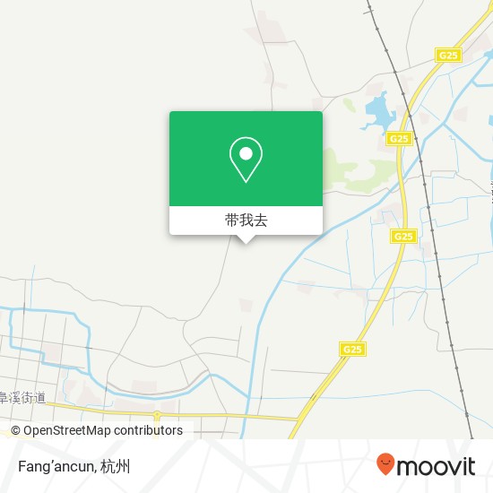 Fang’ancun地图