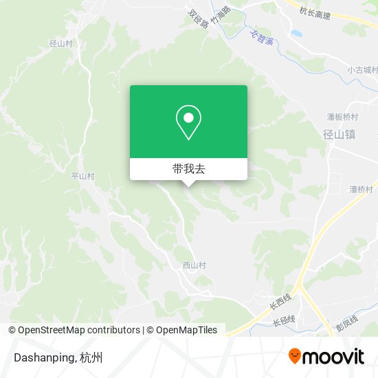 Dashanping地图