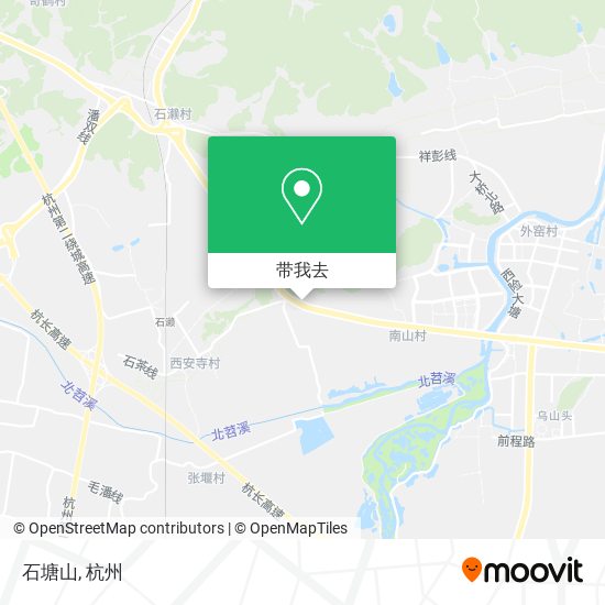 石塘山地图