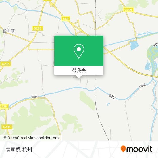 袁家桥地图
