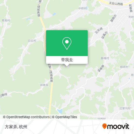 方家弄地图