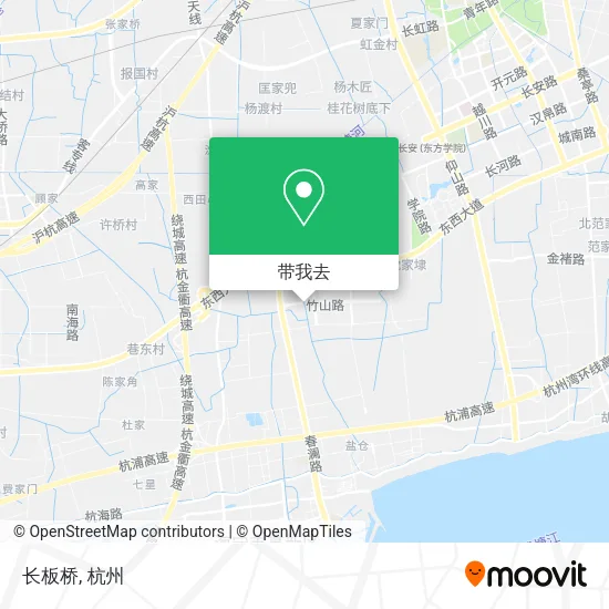长板桥地图