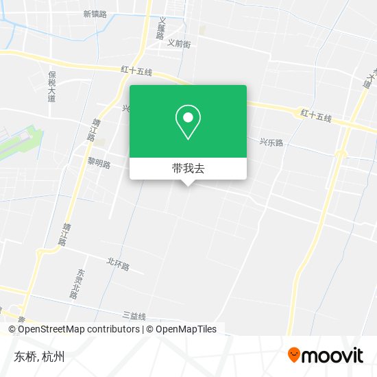 东桥地图