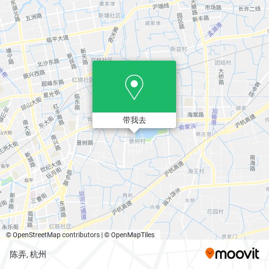 陈弄地图