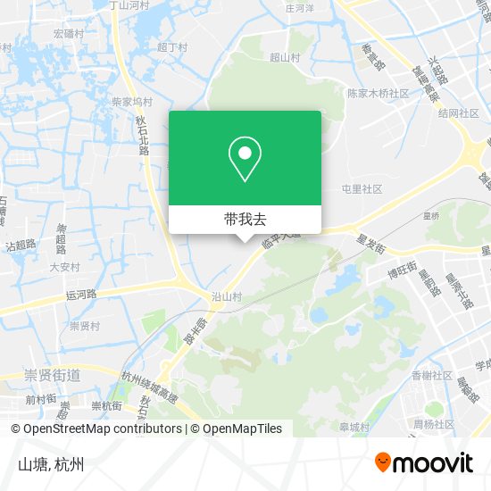 山塘地图