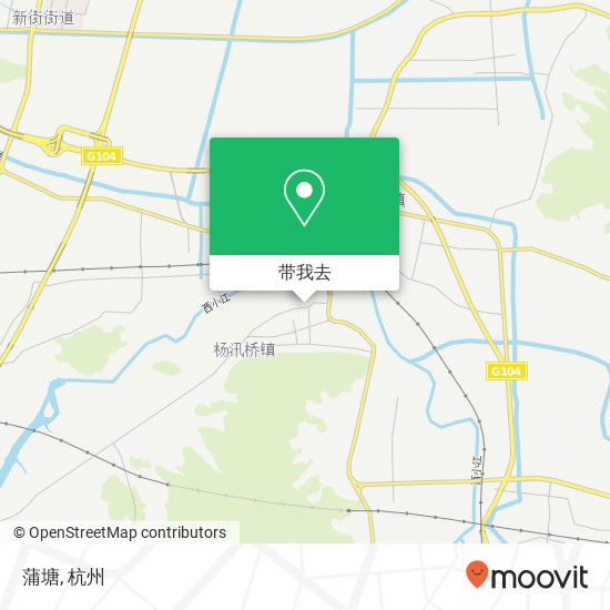 蒲塘地图