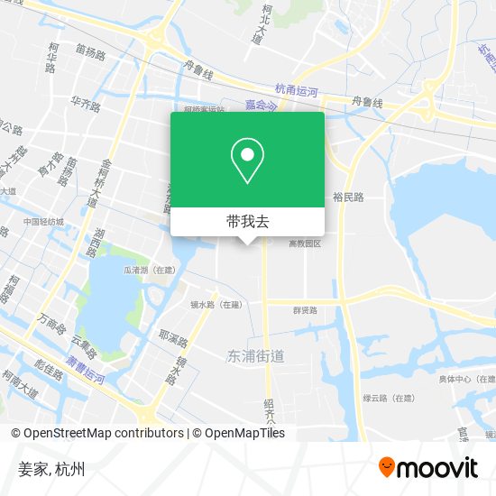 姜家地图