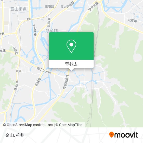 金山地图