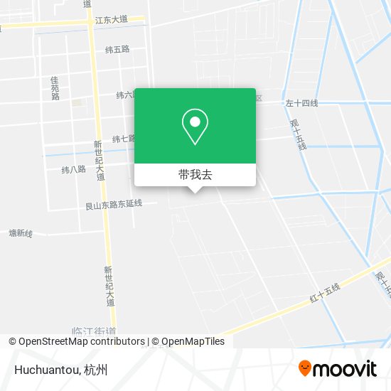 Huchuantou地图
