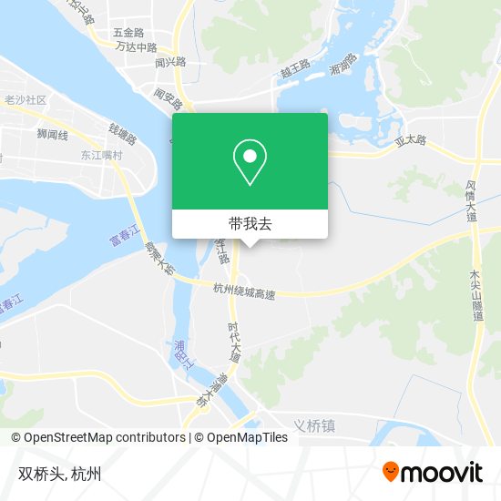 双桥头地图
