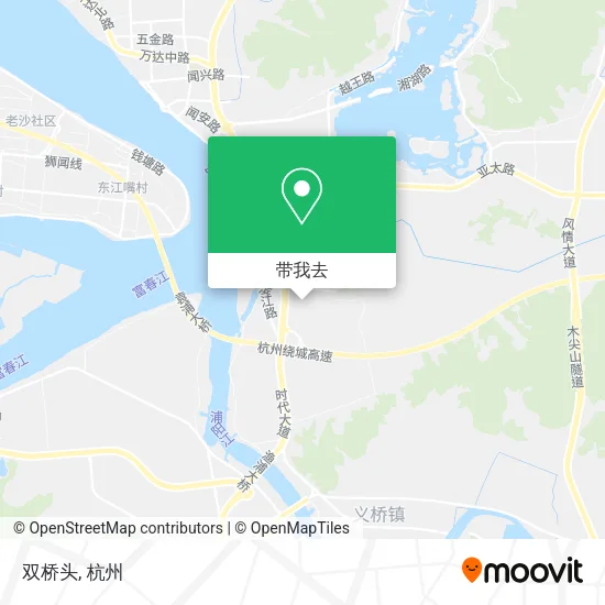 双桥头地图