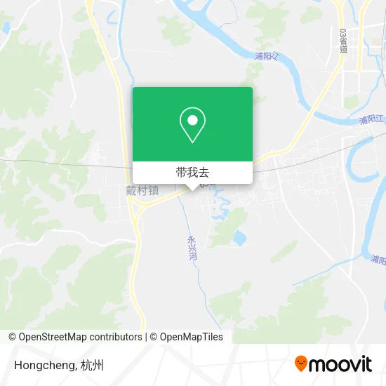 Hongcheng地图