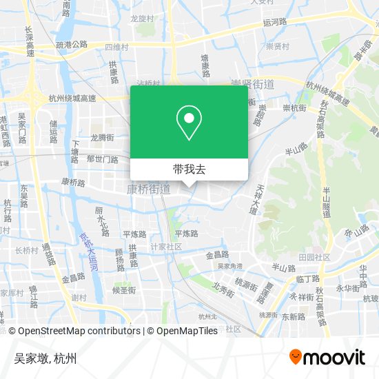 吴家墩地图