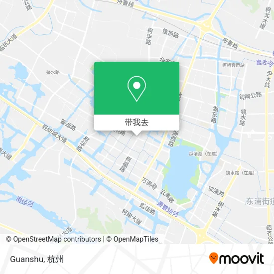 Guanshu地图