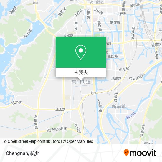 Chengnan地图