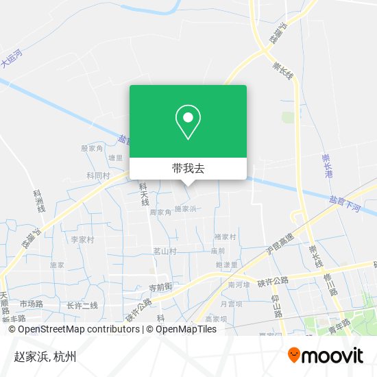 赵家浜地图
