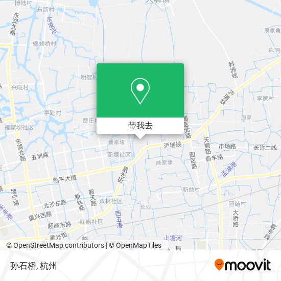 孙石桥地图