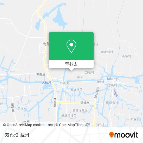 双条坝地图