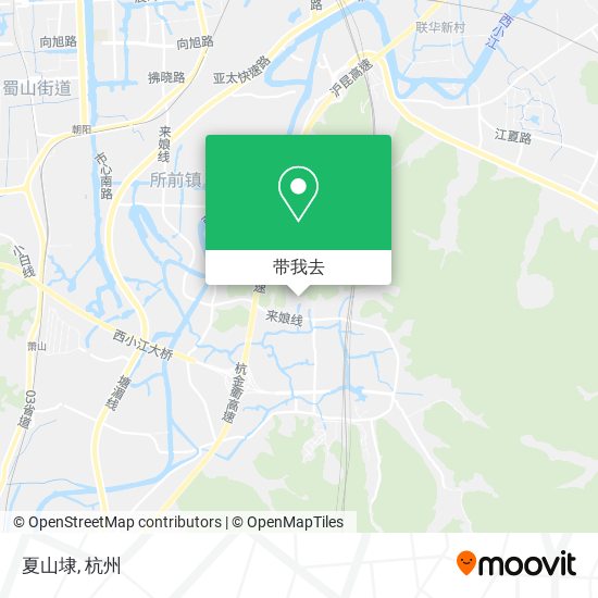 夏山埭地图