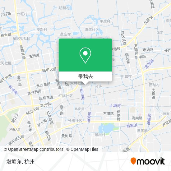 墩塘角地图