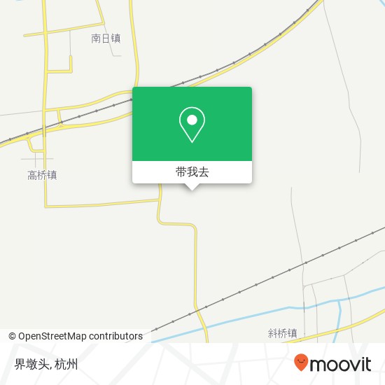界墩头地图