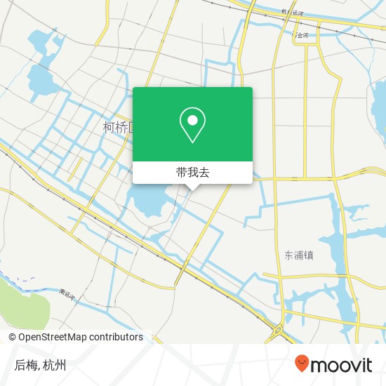 后梅地图