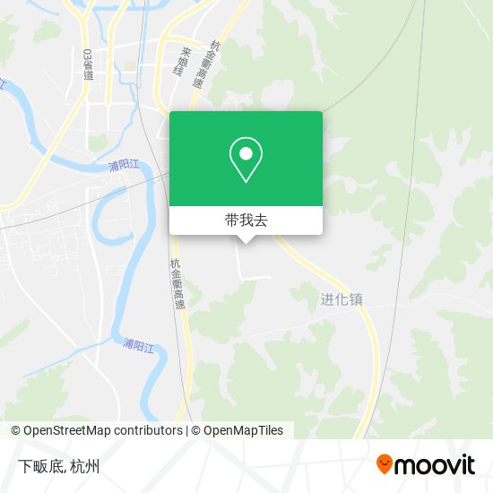 下畈底地图