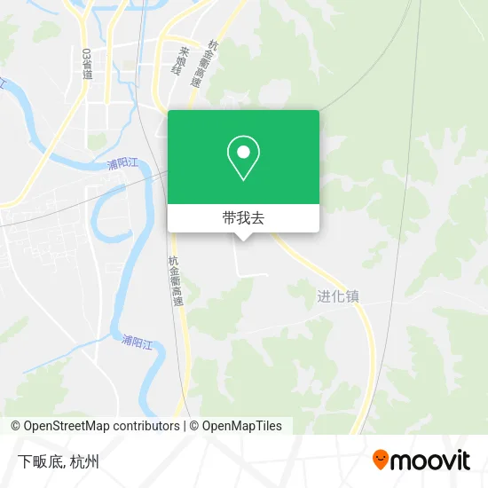 下畈底地图