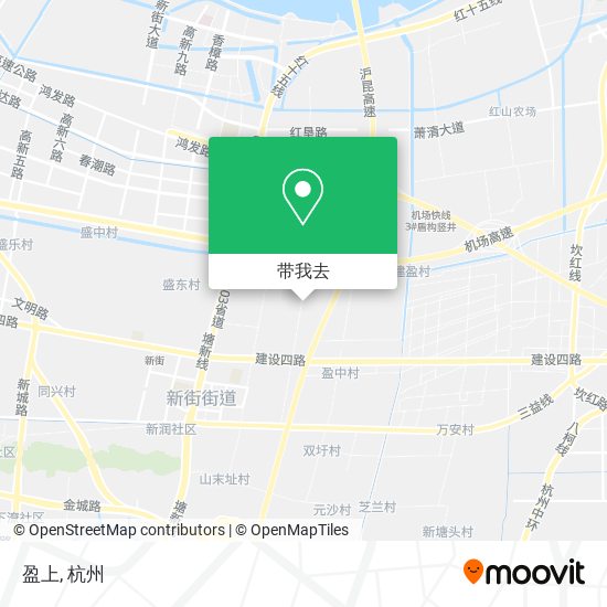 盈上地图