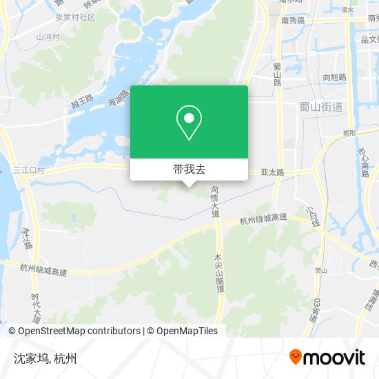 沈家坞地图
