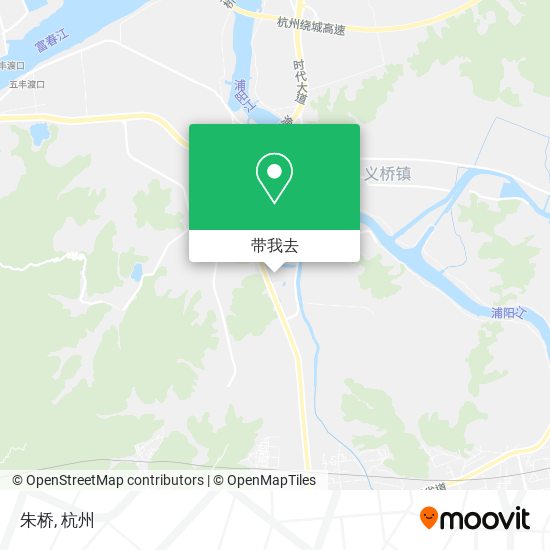 朱桥地图