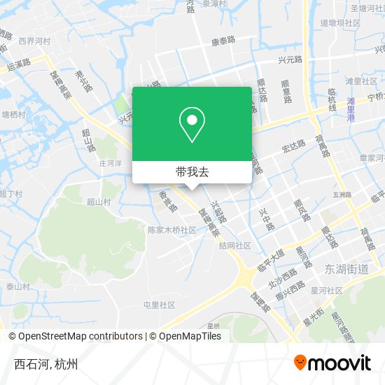 西石河地图