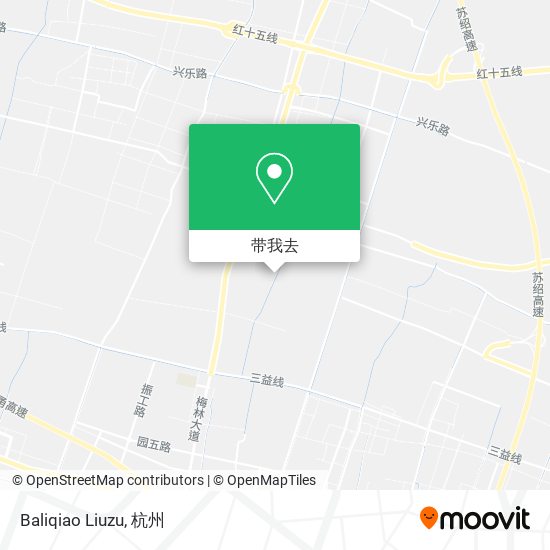 Baliqiao Liuzu地图