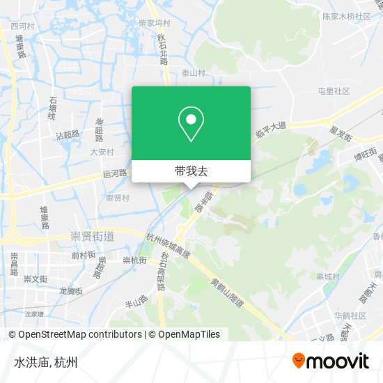 水洪庙地图