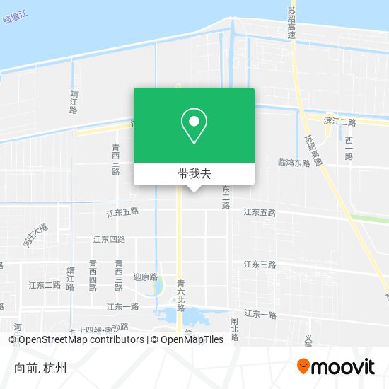 向前地图