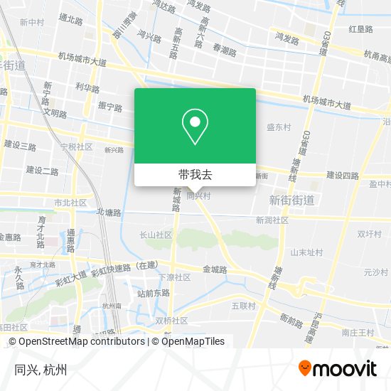 同兴地图
