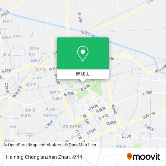 Haining Chang’anzhen Zhan地图