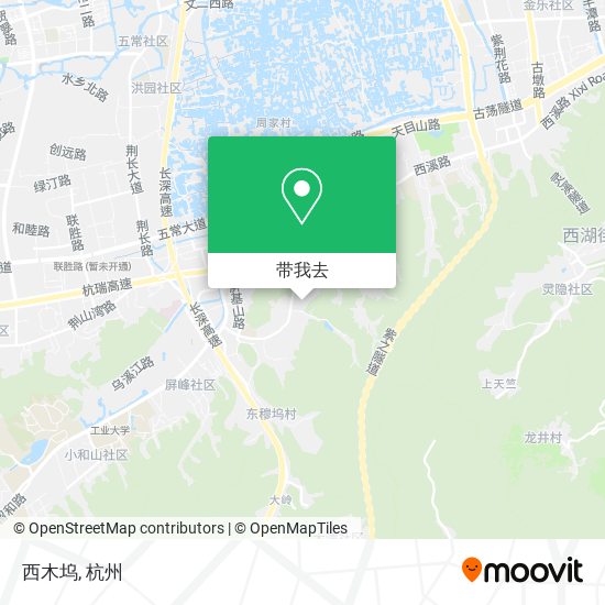 西木坞地图