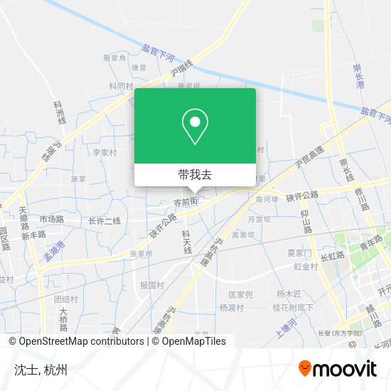 沈士地图