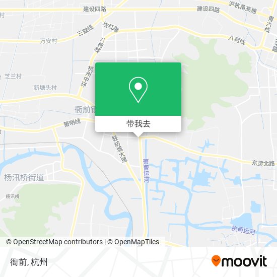 衙前地图