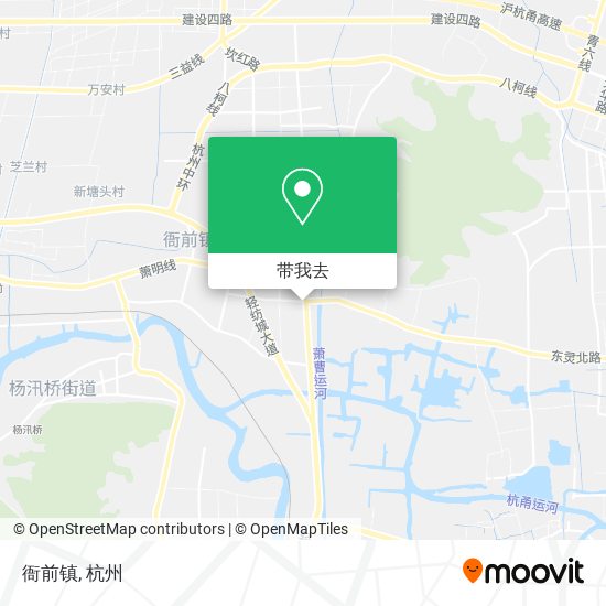 衙前镇地图