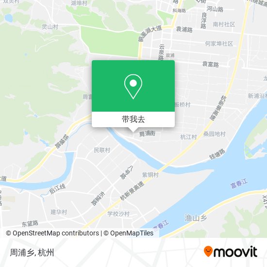 周浦乡地图